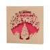 Christmas Greeting  Card Laser Cut Snowflake Pattern Personalized Custom